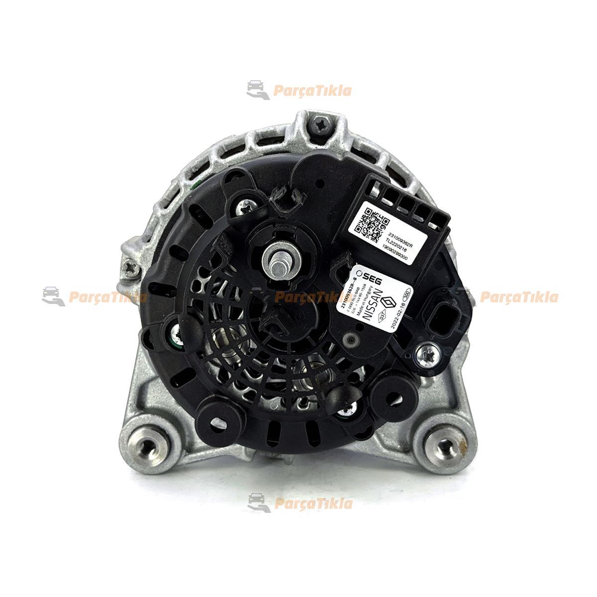 Alternatör 12V 150AH 7PK Nissan Pulsar Qashqai 1C5 DCI Megan IV Talısman Trafic F00BL08A8 | RENAULT 231009362R