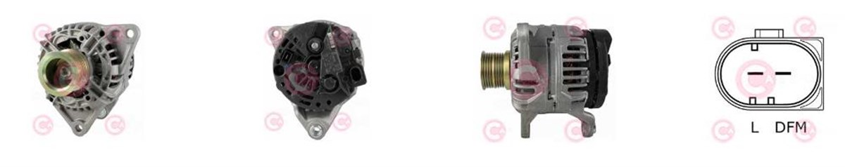 Alternatör 12v 90ah İveco | Bosch 0124325180