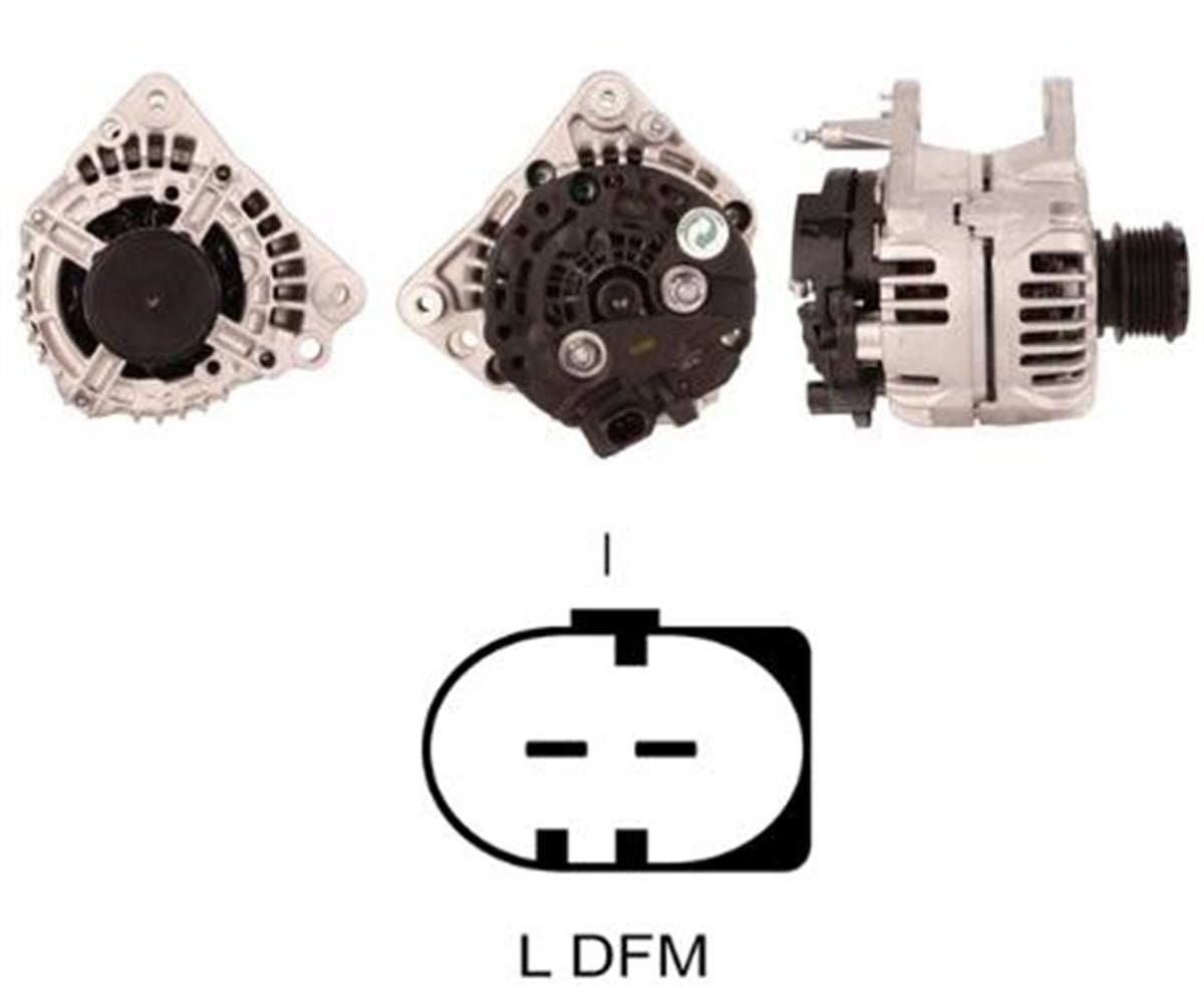 Alternatör 12v 90ah Vw Audi Ford Seat Skoda | Orjrev 0124325012