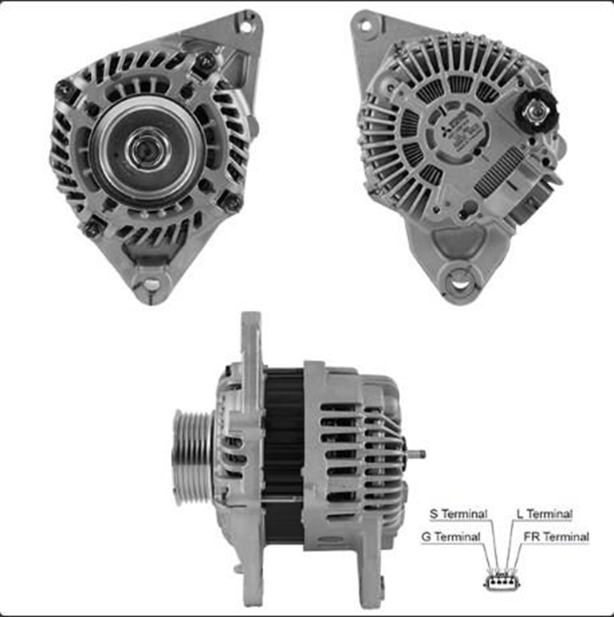Alternatör 12v 95ah Mıtsubıshı L200 2.5 Trıton 2.5 Dı-d 4wd | Mıta 5tl0291