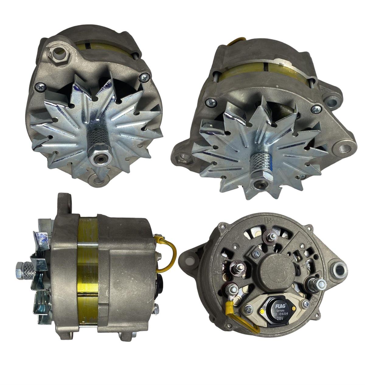 Alternatör 24v 100ah 3ayak Tekne Marin Saseli Mako Ayaklı | Ithal T24v100ah+m