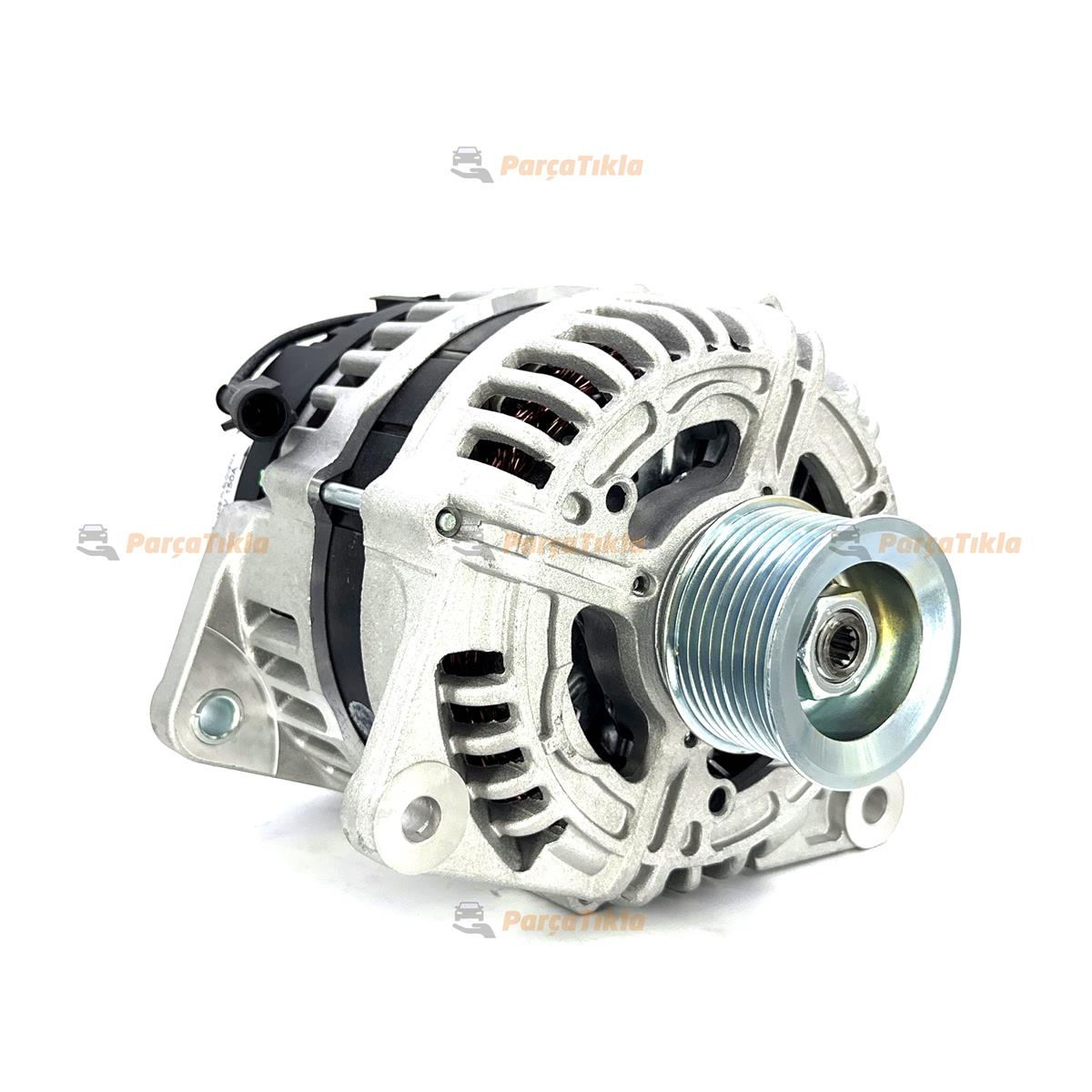 Alternatör 12v 150ah Iskra New Holland Case Traktör Tofaş Uyumlu Slx Yüksek Amper Ayaklar (ikili Ayak Arası 82mm) Önden İki | Mahle Mg777