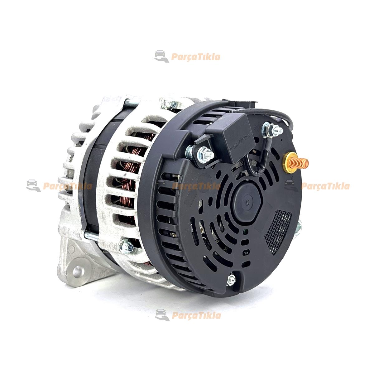 Alternatör 12v 150ah Iskra New Holland Case Traktör Tofaş Uyumlu Slx Yüksek Amper Ayaklar (ikili Ayak Arası 82mm) Önden İki | Mahle Mg777