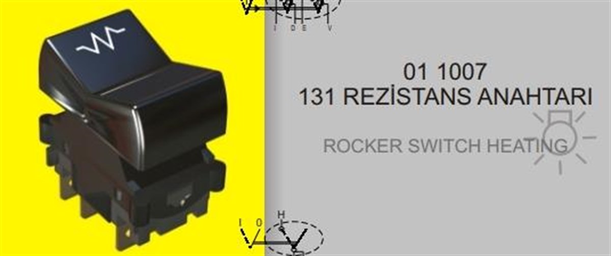 Anahtar Rezistans Murat 131 011007 | Eng 011007