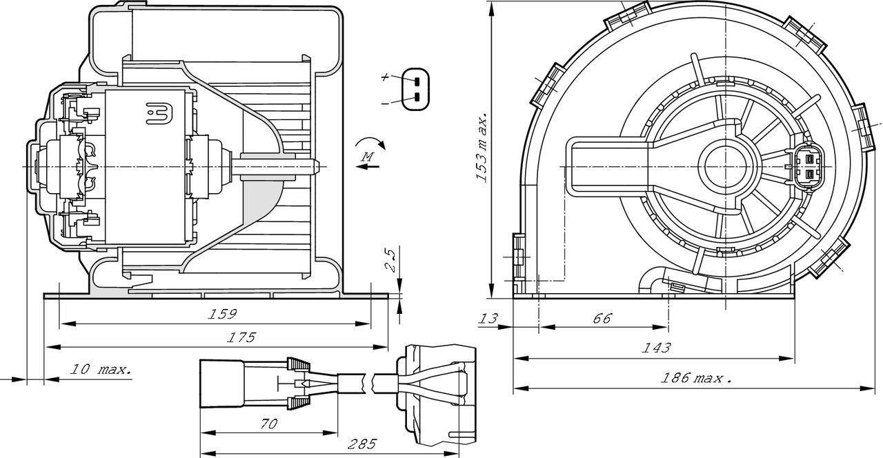 Kalorifer Fan Motoru 12v Johndeere Traktör Kabin İçi Kalorifer Motoru 0130115604 130115604 Al214942 Deeal214942 | Bosch 0130115604