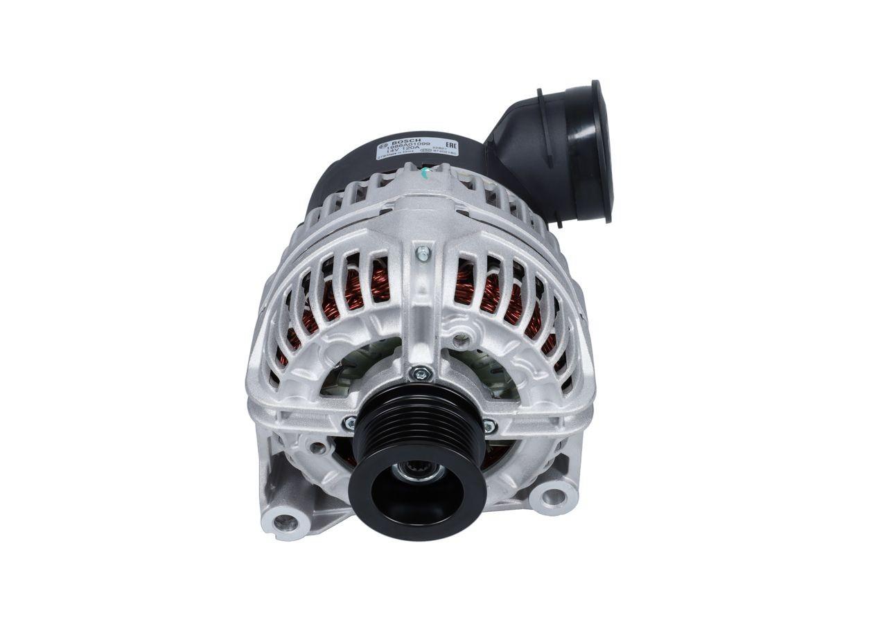 Alternatör 12v 120ah Bmw E46/39/53 M52/54 3fişli Soketli | Bosch 1986a01099