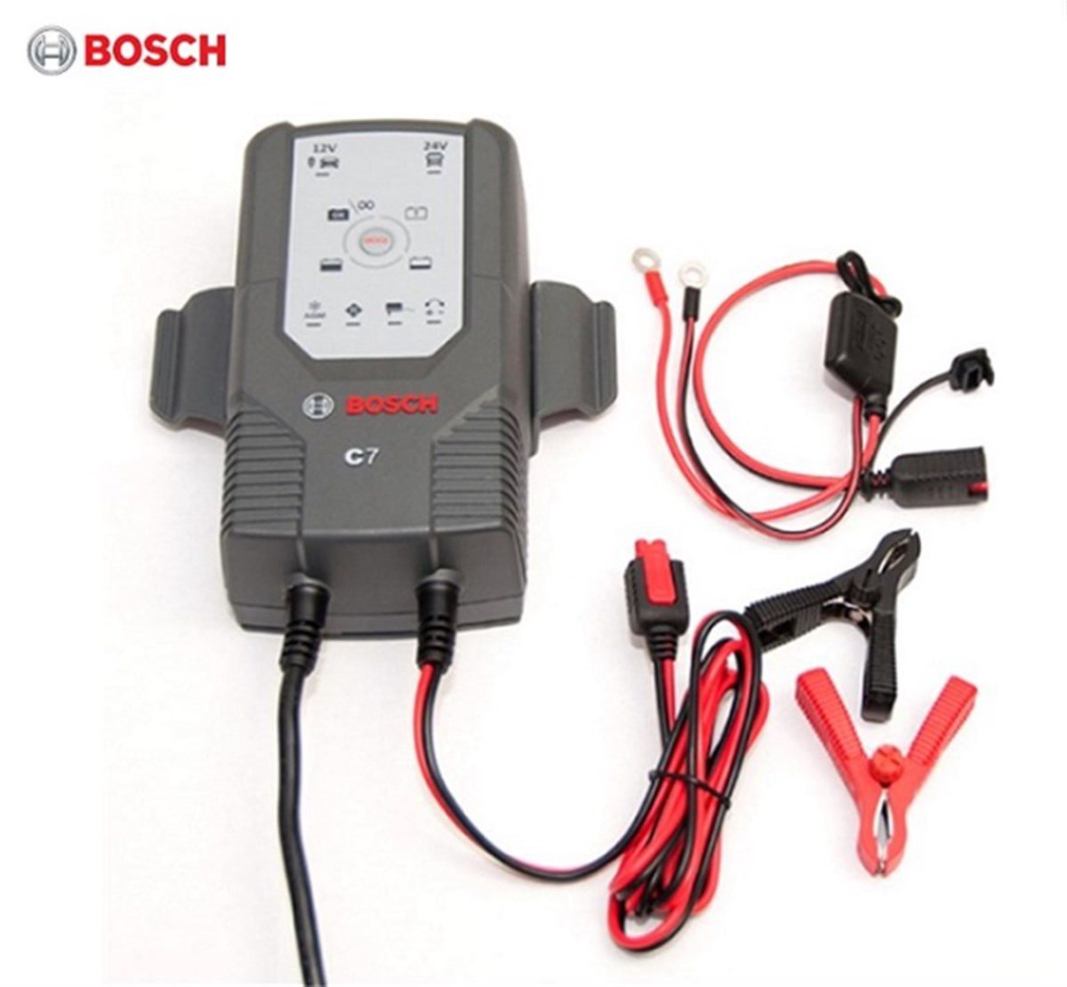 C7 Bosch Akü Şarj Cihazı 12/24V C7 (14AH-230AH) Bosch 018999907m | BOSCH 018999907M