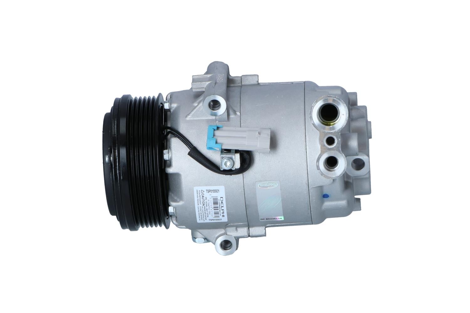 Klima Kompresörü 12V 6PK Opel Astra H 1,3 Detsp Fiat Doblo 1.3 ,0 Mahle Original ACP125000P | DELPHI 0155931