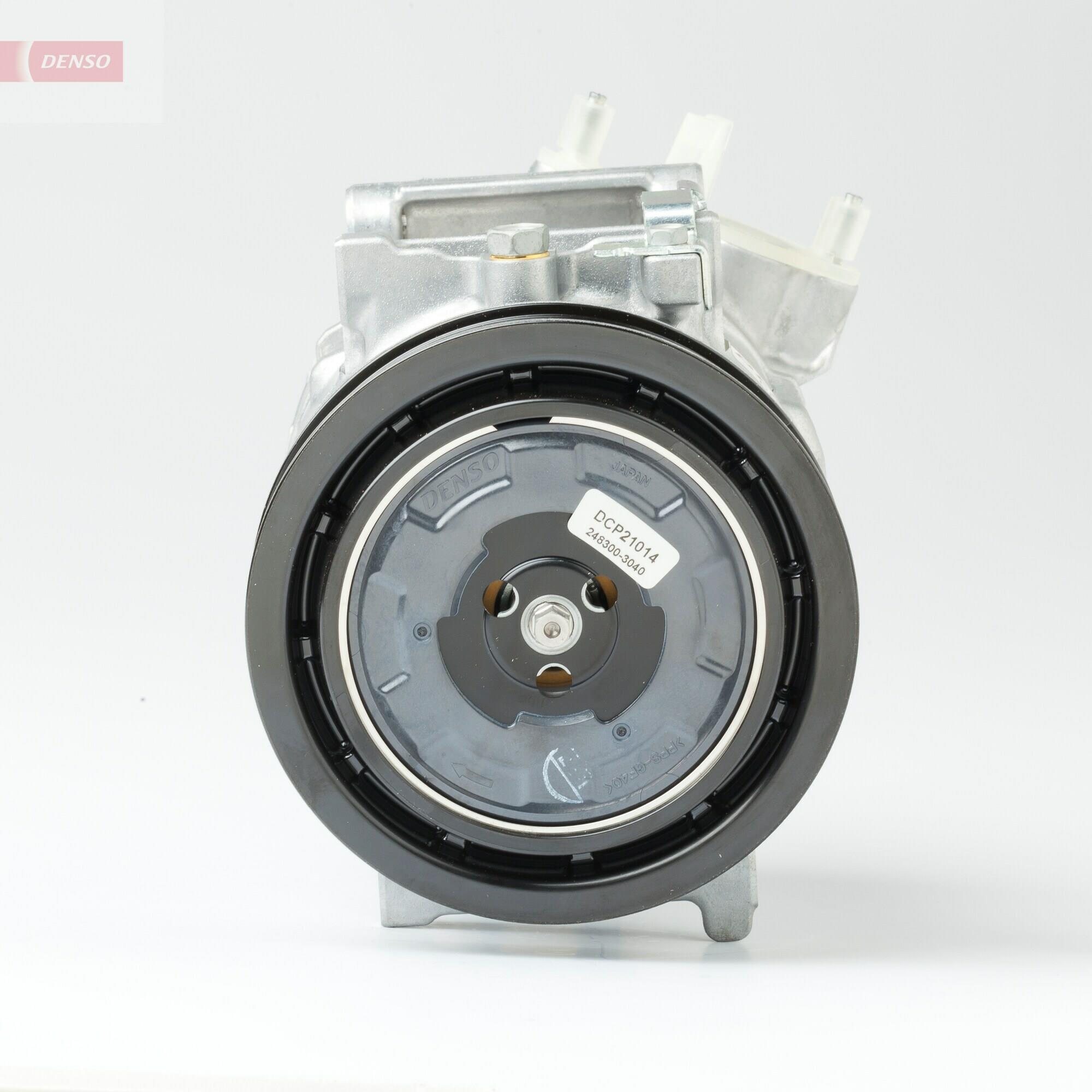 Klima Kompresörü 12V 6PK Citroen Berlingo Peugeot 2008 1.6 HDI 2013-/ Partner 308 3008 5008 CITROEN-D21014 Kasnak ÇAPI:120MM | DENSO DCP21014