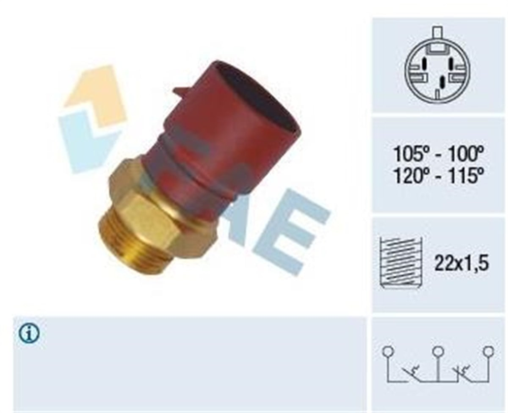 FAE38040-Fan Müşürü