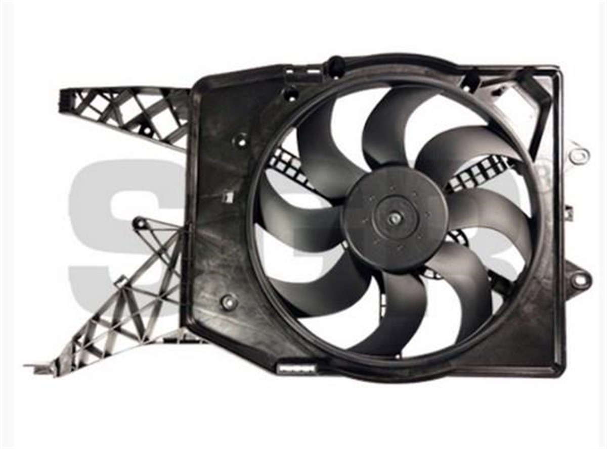 Fan Motoru 12V Davlumbazlı Opel Corsa D 1 3 1 7 2Fişli    Sgr59399