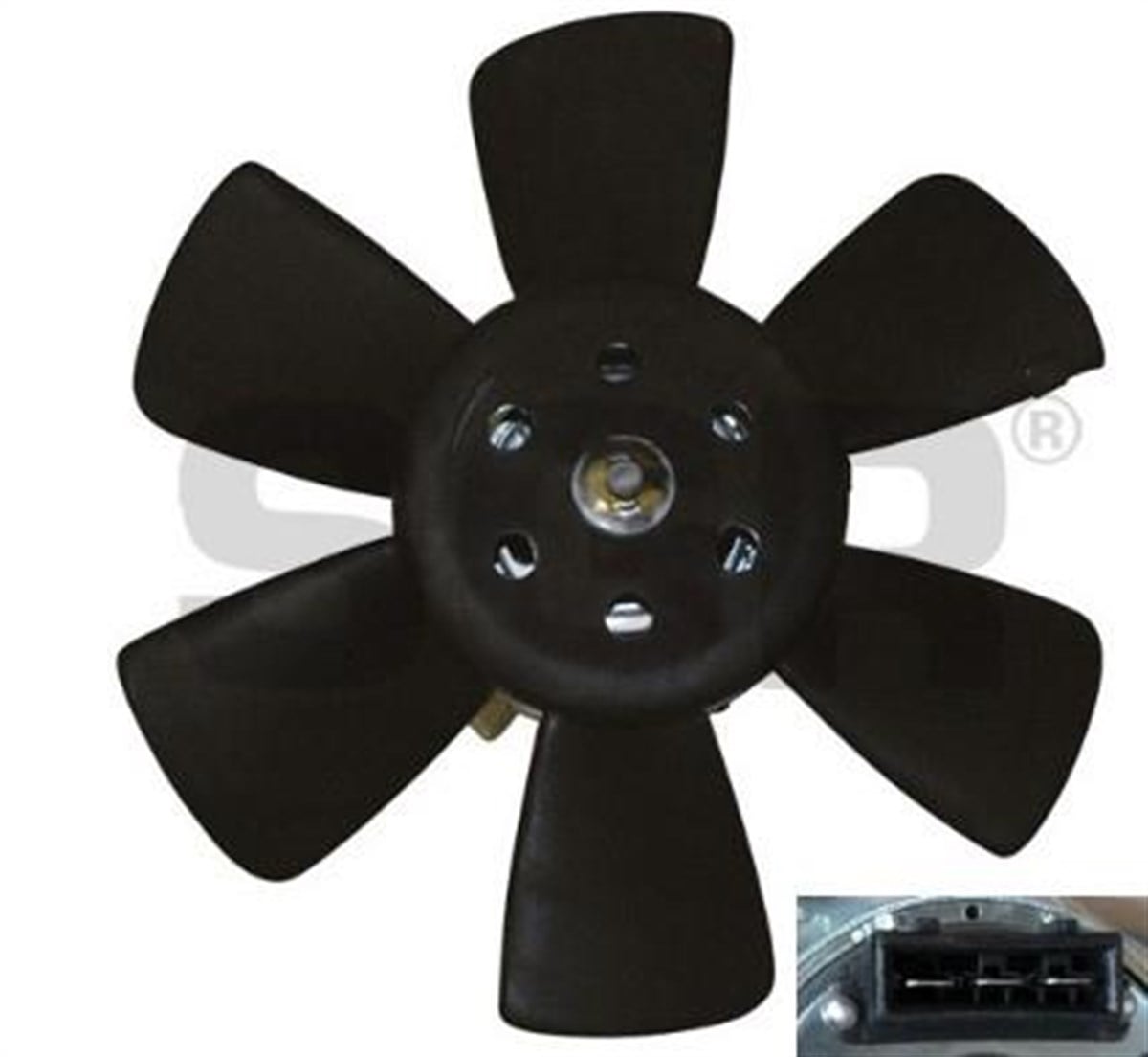Fan Motoru 12V Vw Golf Iı Polo Classıc Caddy 280 Mm Sgr59530