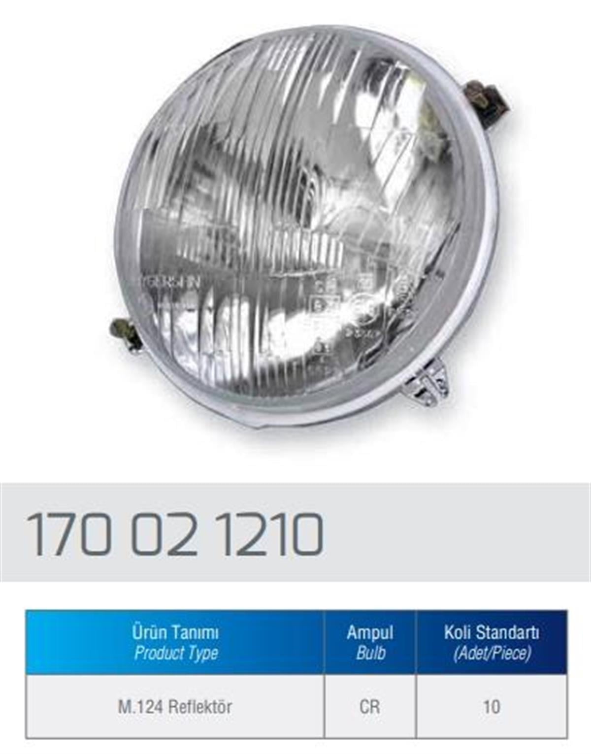 Far 50nc-m-124 Reflektör Ayg1210 | Aygersan 170021210