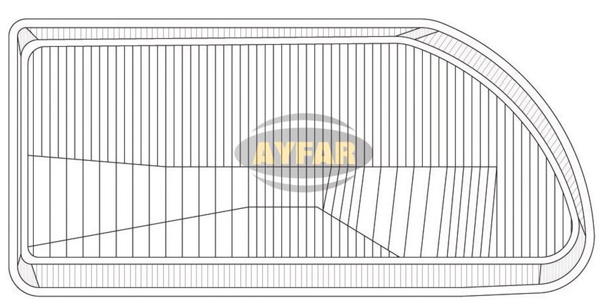 Far Camı Sol Renault R9 Broadway 97 | Ayfar C11207