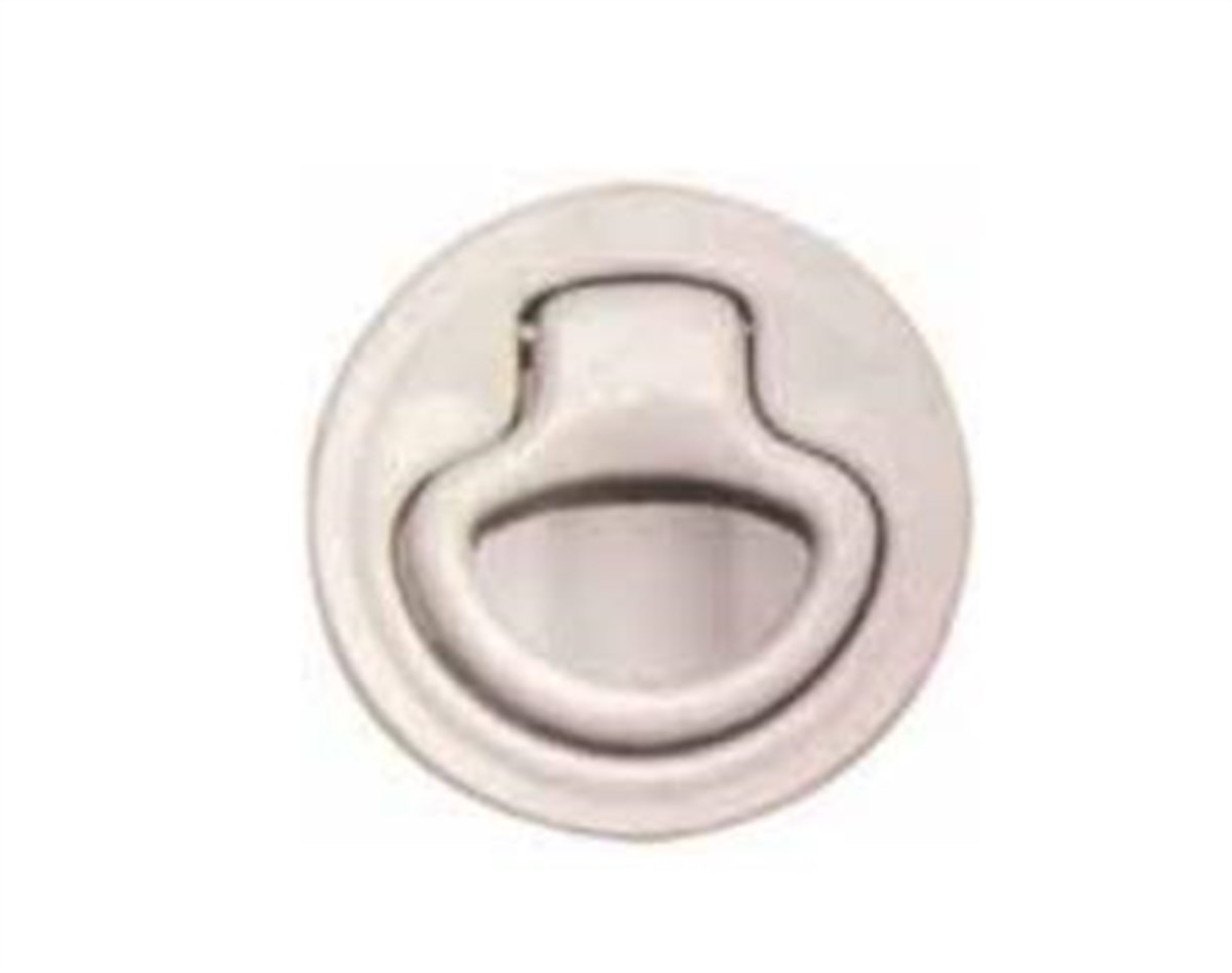 Gömme Kulp Yaylı Beyaz Çap:60mm |