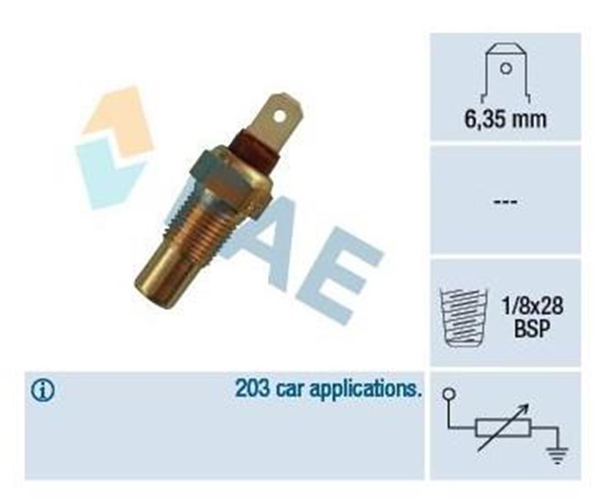 Hararet Müşürü Hyundai Accent 94-00 Kia Besta Mazda E2200 95- Pregio 04- Frontera | Fae 31570