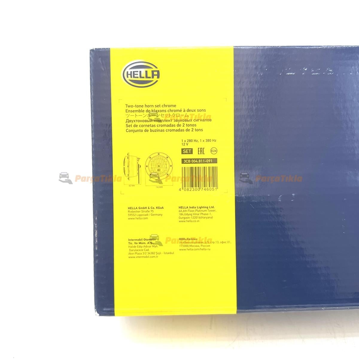 Hella Korna Süpertone 12v Takım (nikelajlı) Hella Korna | Hella 3cb004811091