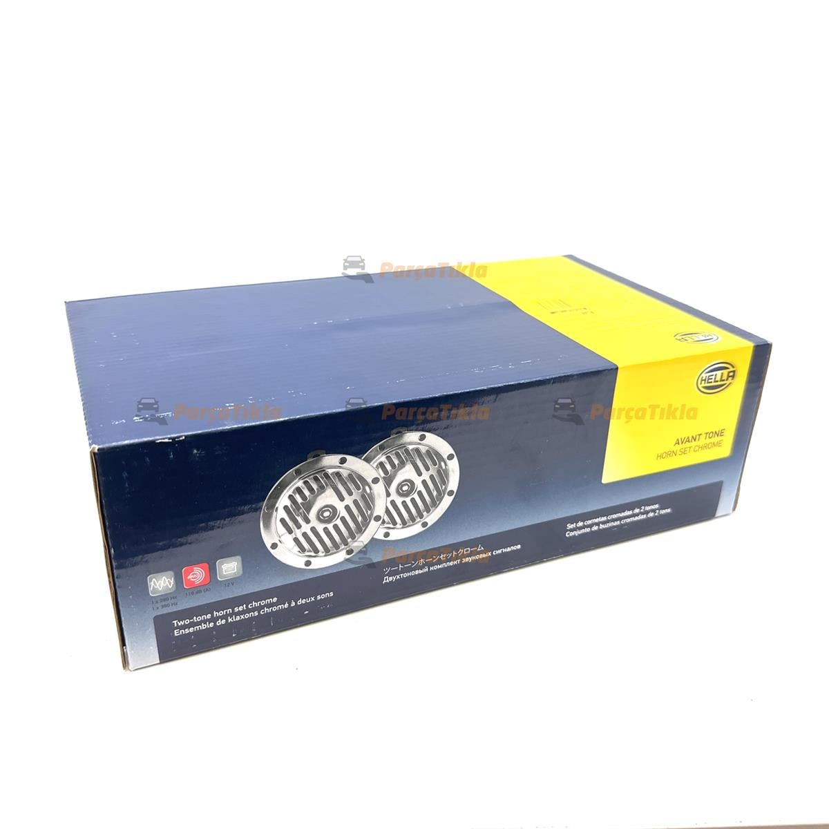 Hella Korna Süpertone 12v Takım (nikelajlı) Hella Korna | Hella 3cb004811091