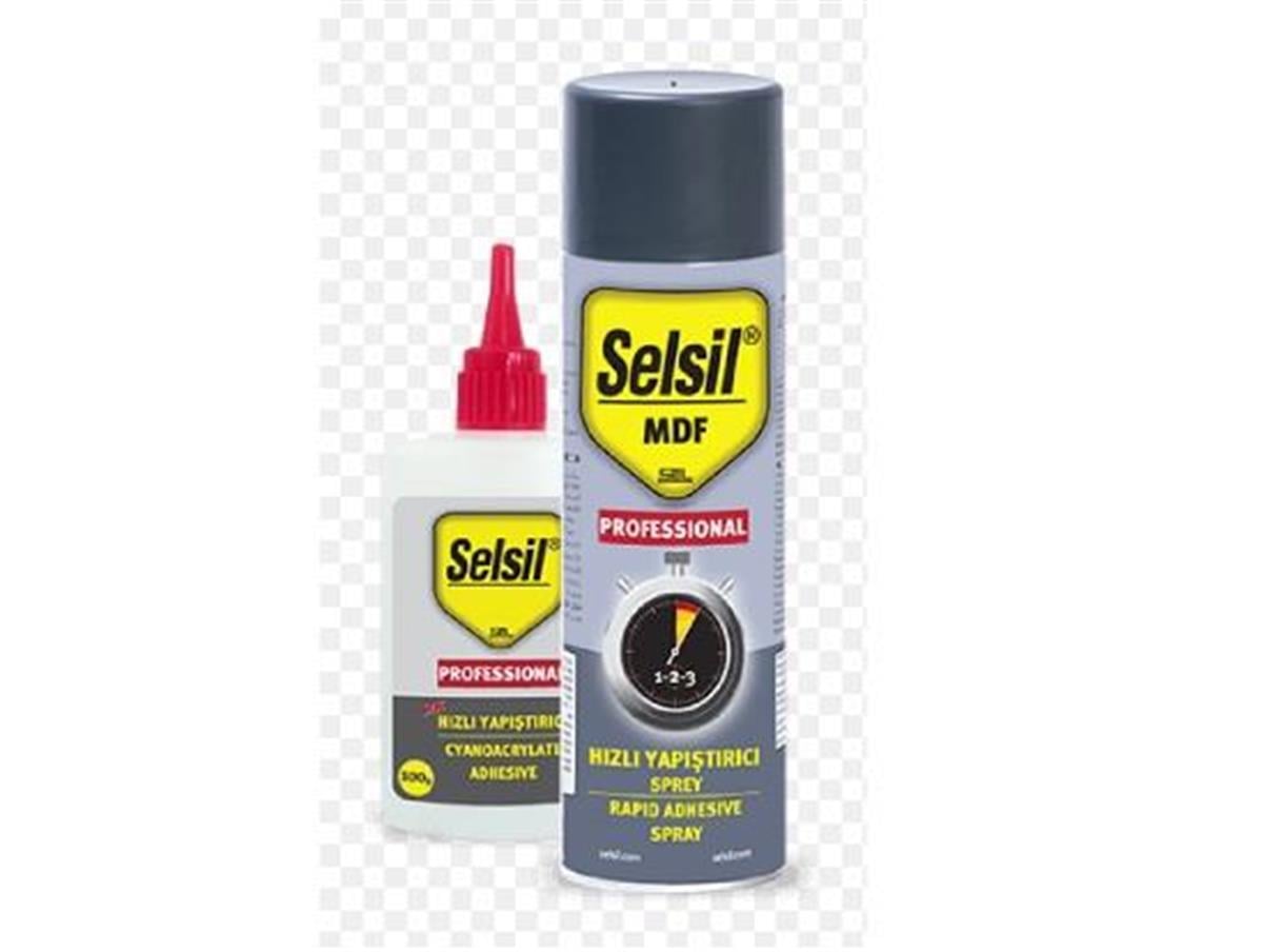 Hızlı Yapıştırıcı 200Ml Selsil Süper Mdf Çift Karışım