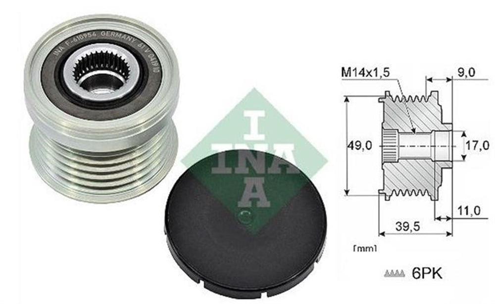 INA535036110-Alternatör Kasnağı