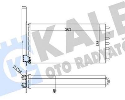 KALE0285852AL-Kalorifer Radyatörü