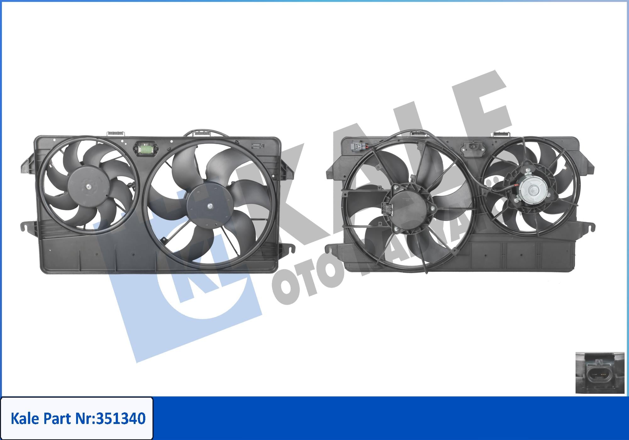 KALE351340-Fan Motoru
