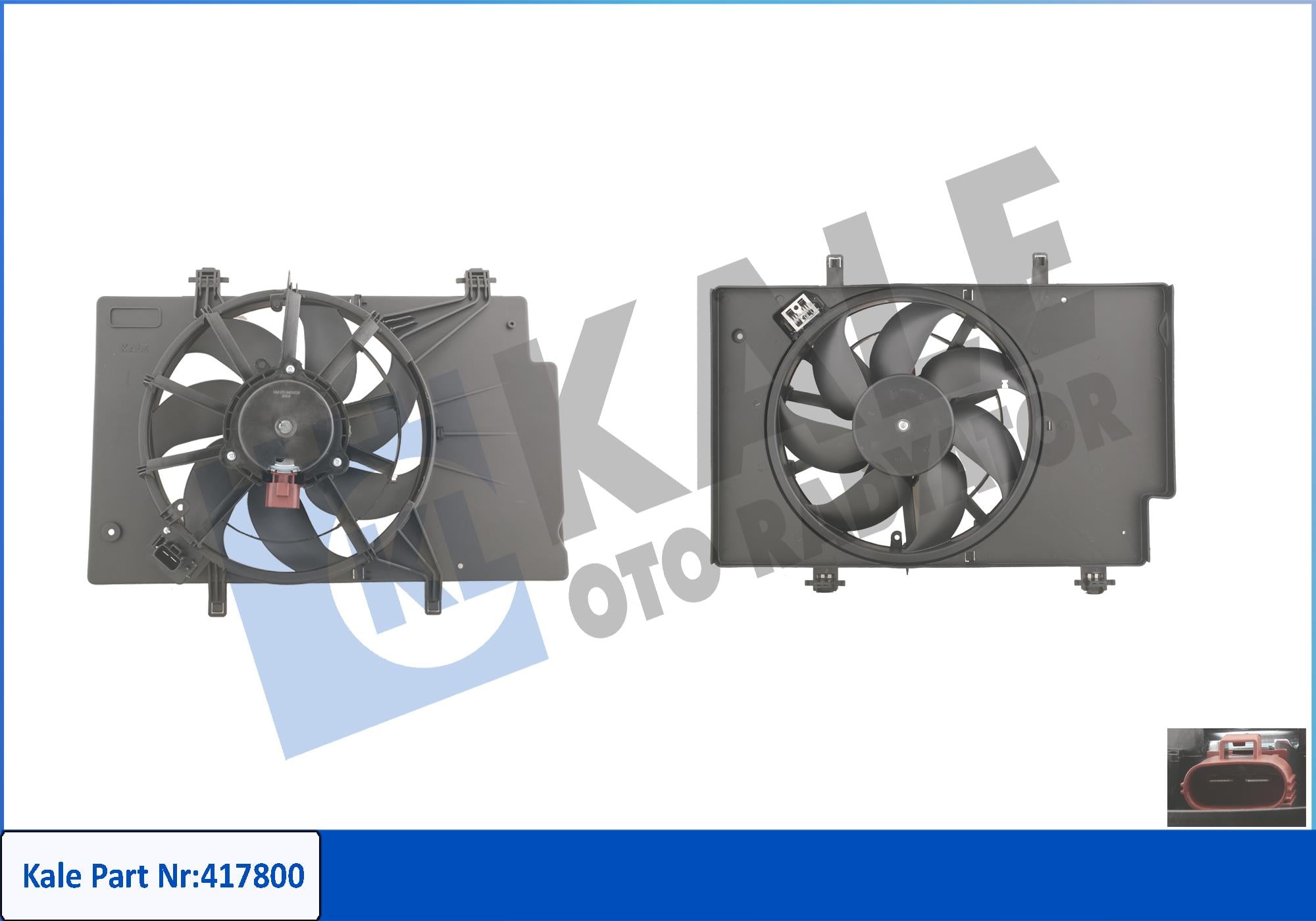KALE417800-Fan Motoru