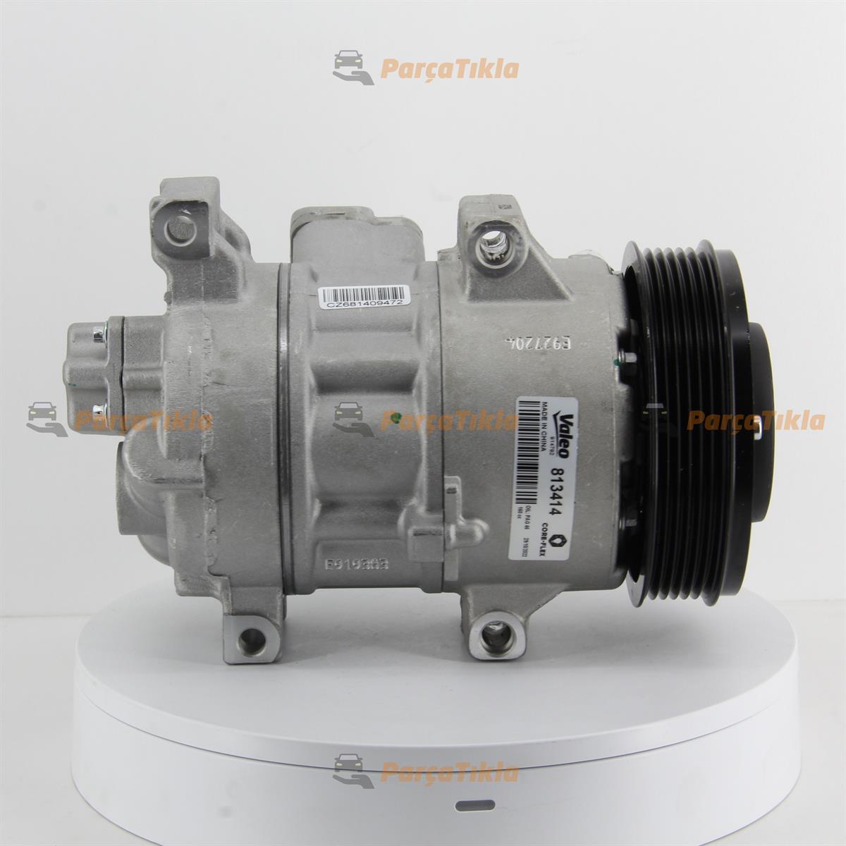 Klima Kompresörü 12V 6PK 120mm Toyota Auris Avensis Corolla | VALEO 813414