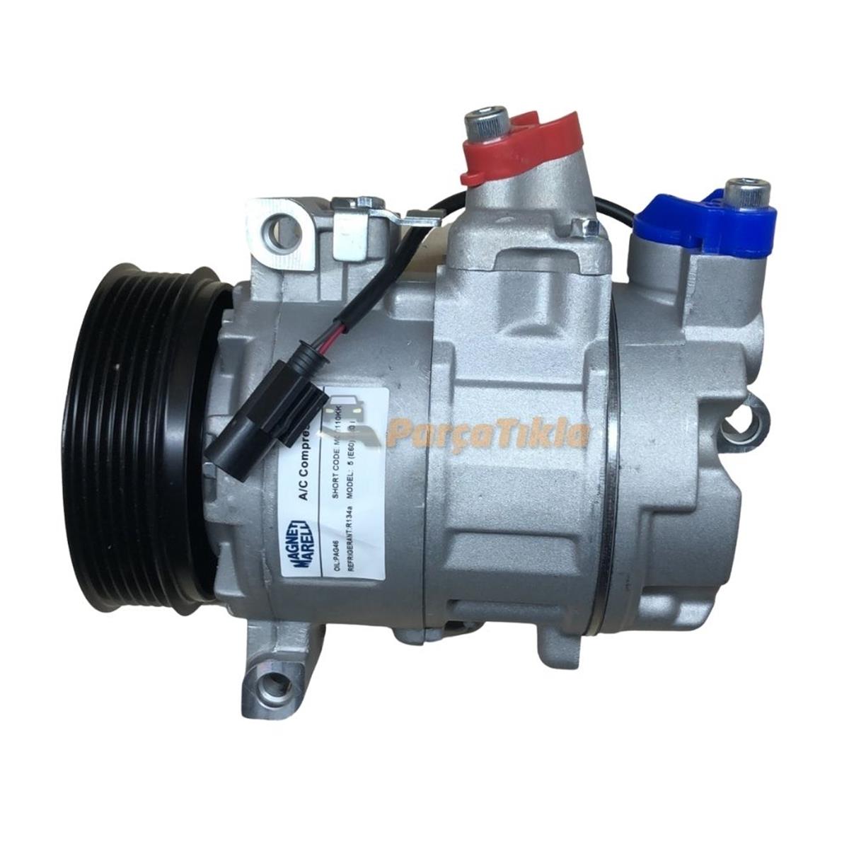 Klima Kompresörü 12v 6pk Bmw 5 Seri E60 Kasa Çap110 | Marellı 359002001100