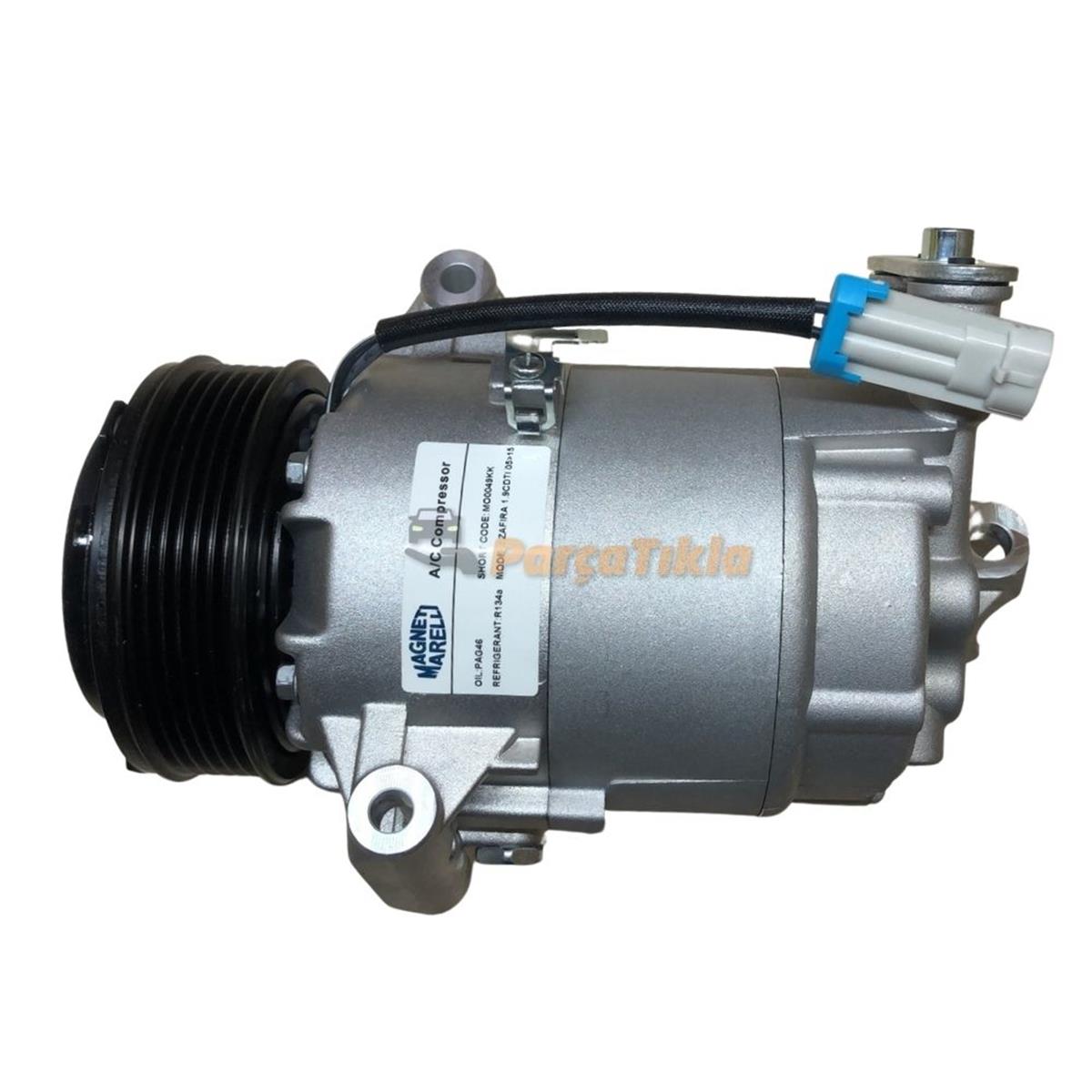 Klima Kompresörü 12V 6PK Opel Astra Vauxhall 1.9l | MARELLI 359002000490