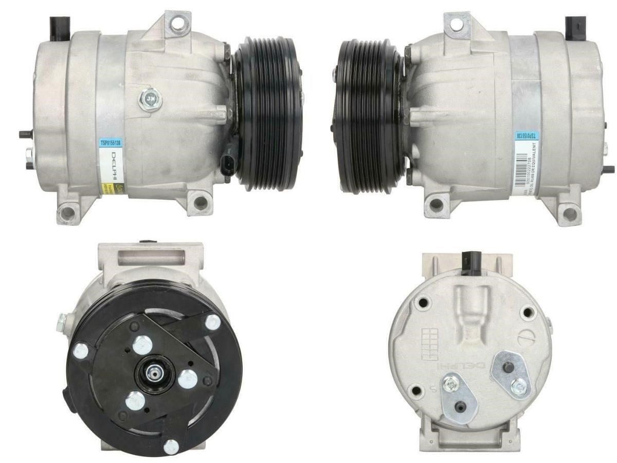 Klima Kompresörü 12v 6pk Renault Laguna 1.8. 2.0 119mm Behr Hella Service 8fk351134391 | Kapo Tsp155138