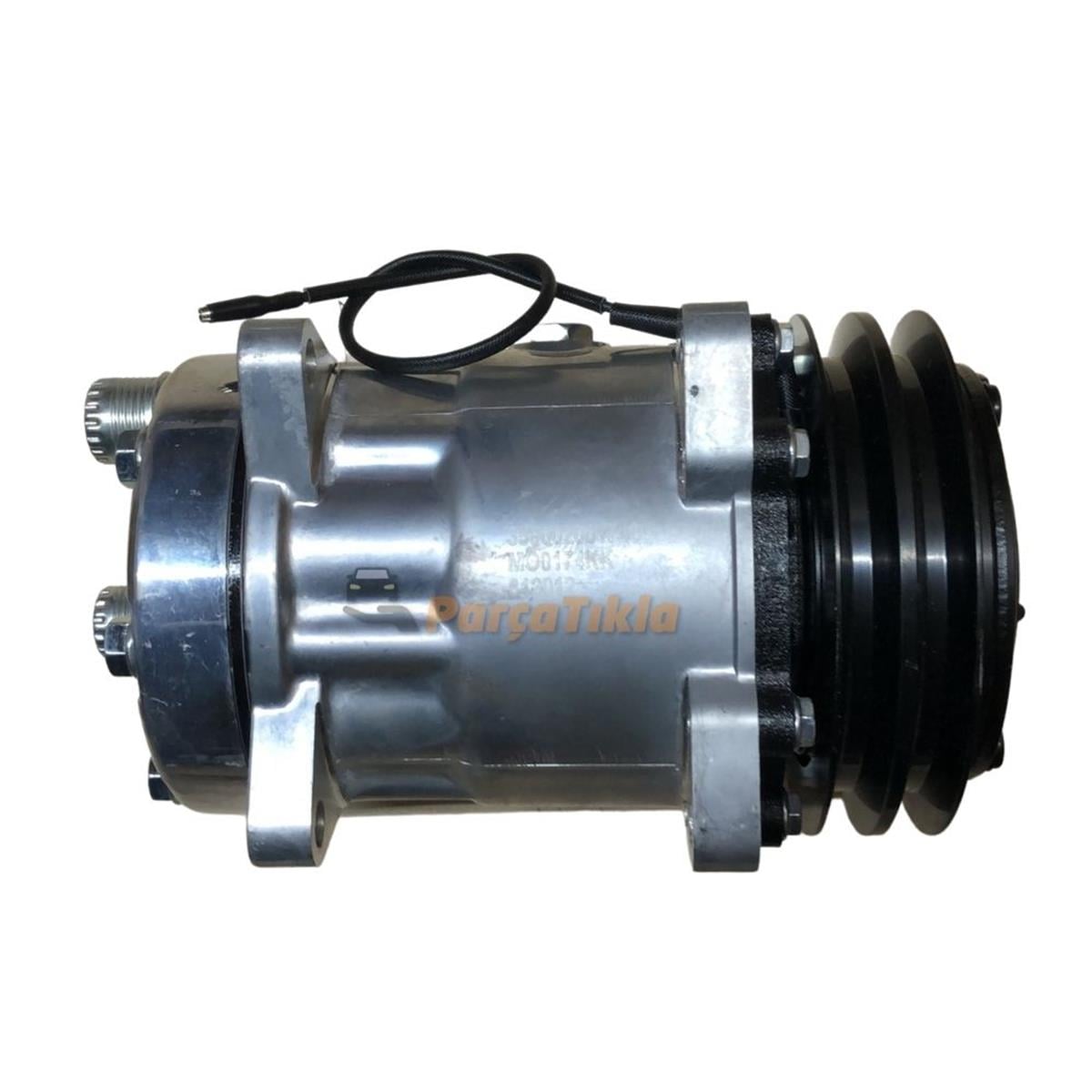 Klima Kompresörü 12V 7H15 2PK V Kayış 132mm Arkadan Çıkış İnce Kalın SANDEN8227 SD8227 | MARELLI 359002001740