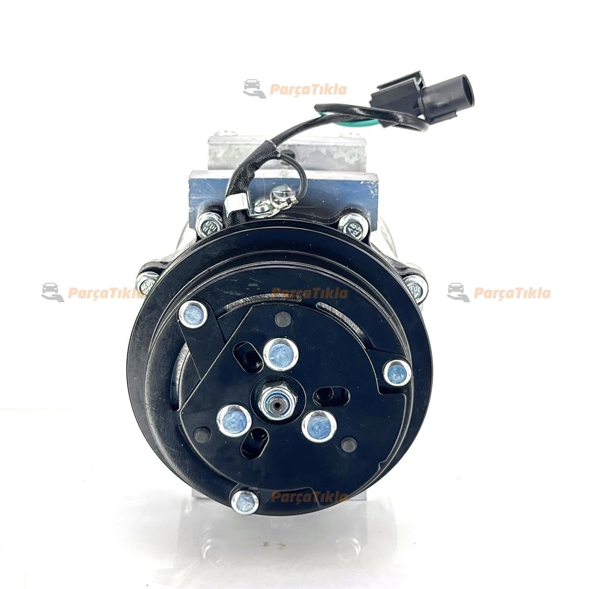 Klima Kompresörü 24v 1pk 125mm V Kayış 7h15 Hidromek İş Makinesi Sumitomo Bloktan Baglantı Bağlantı 742094 | Lidpart K742094