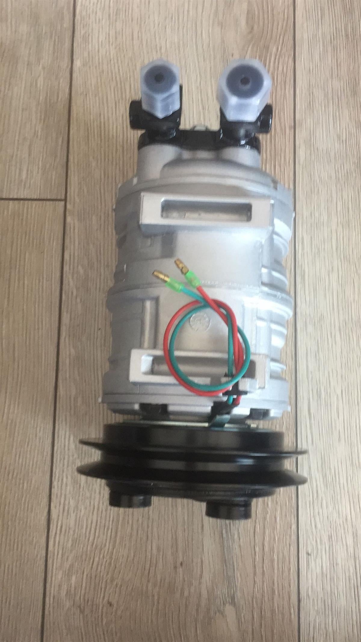 Klima Kompresörü 24V TM21 Tek Kasnak B1 Isuzu Nova Isuzu Turkuaz - Otokar Tempo - Temsa Prestij - Thermo King) | ACEDGE ACEAA0200
