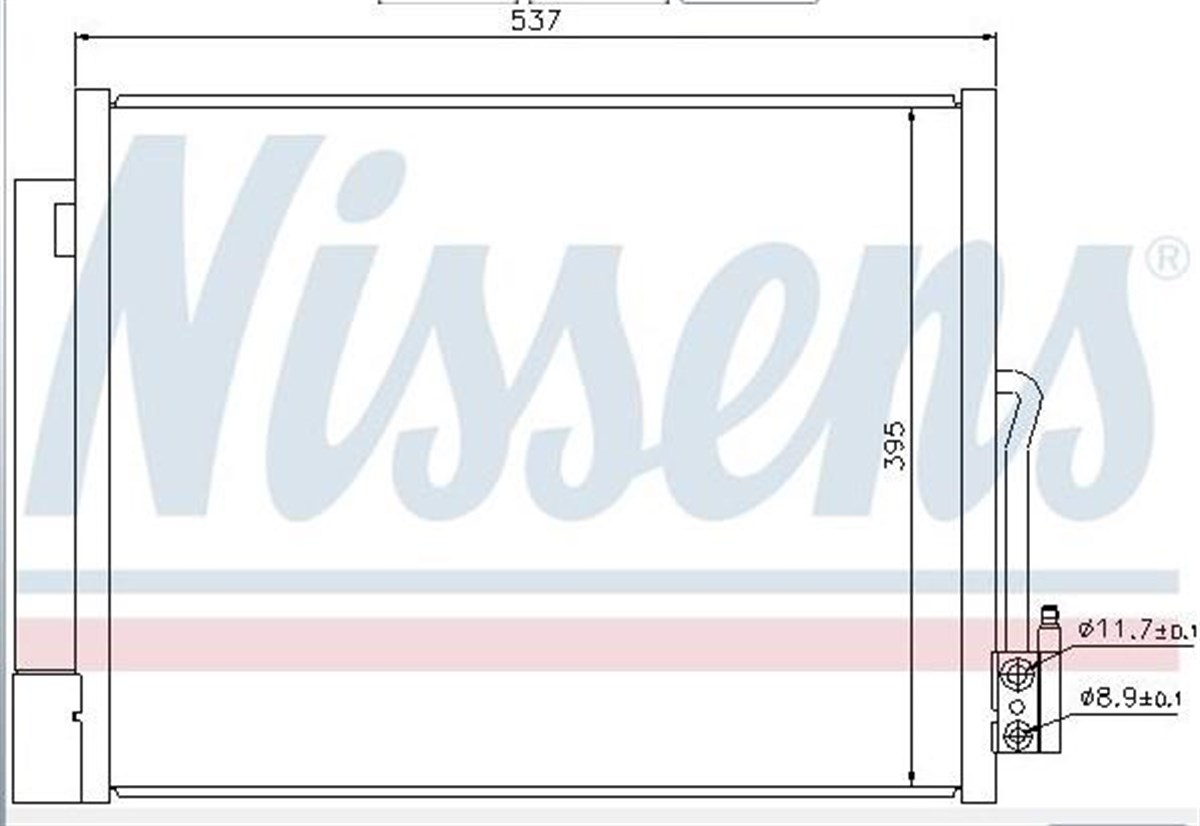 Klima Radyatörü Opel Merıva B 10- Meriva | Nıssens 940156
