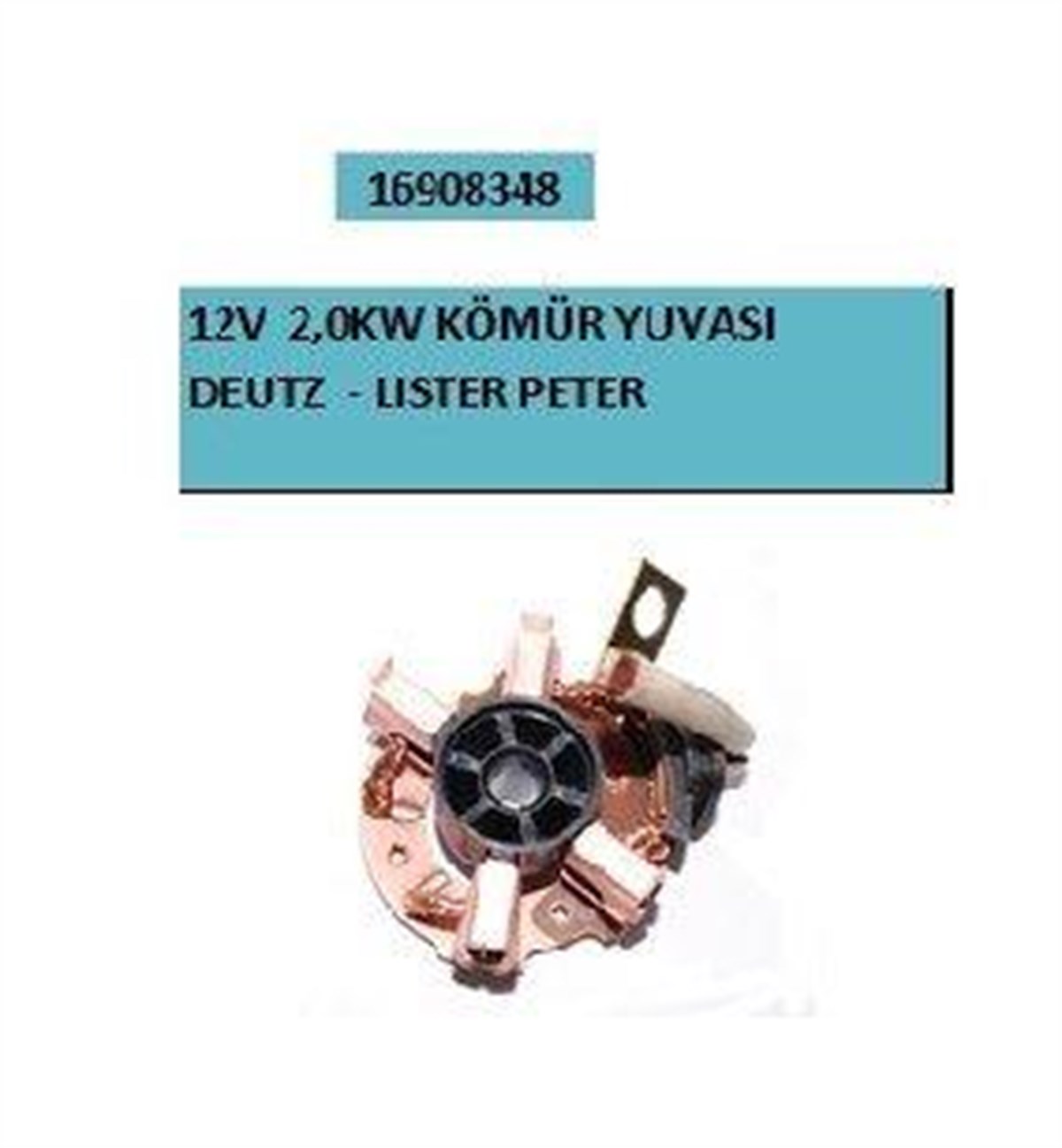 Kömür Yuvası Iskra Tip Deutz Letrica Aze Mr Is1275 | Mahle Msx306kıt
