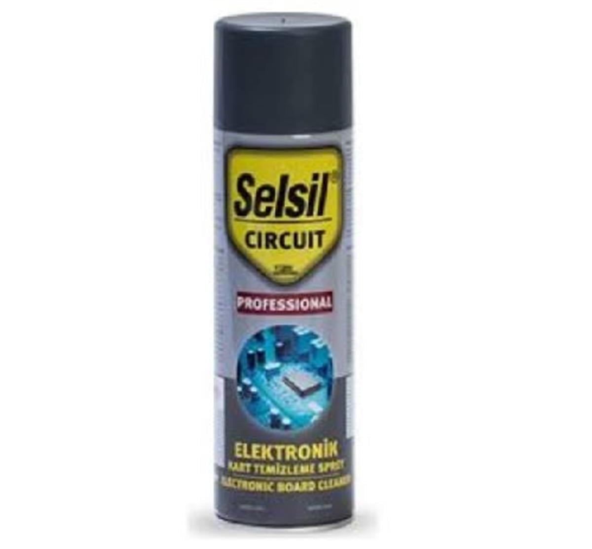 Kontak Spreyi Elektronik Temizleme Yağsız Selsil 500Ml | Selsil Tas010