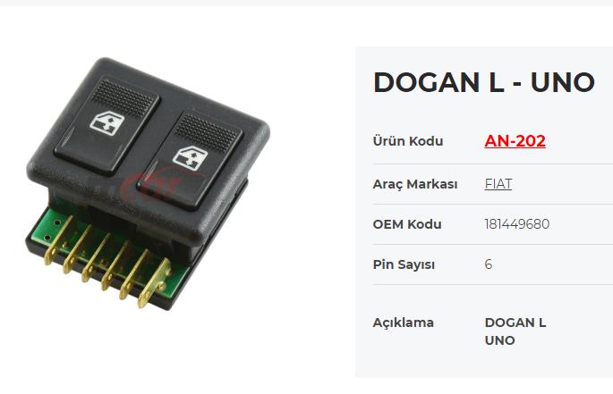 KRAWAN202-Cam Anahtarları