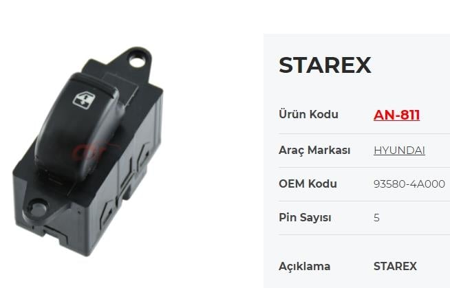 KRAWAN811-Cam Anahtarları