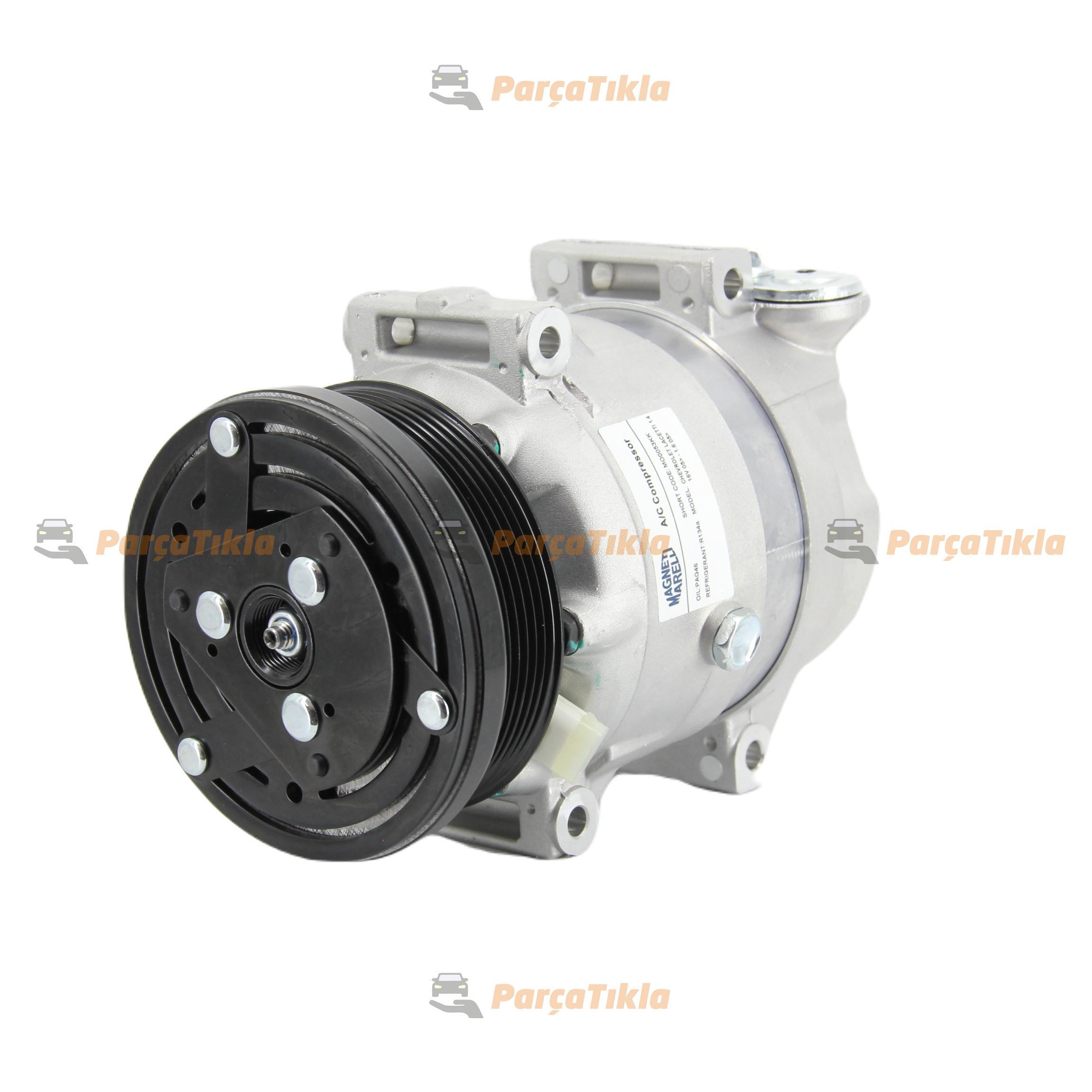 Klima Kompresör 6pk 120mm Chevrolet Lacetti1.6 Daewoo Aveo Kalos Nubıra 700772 96804280 | Marellı 359002000530