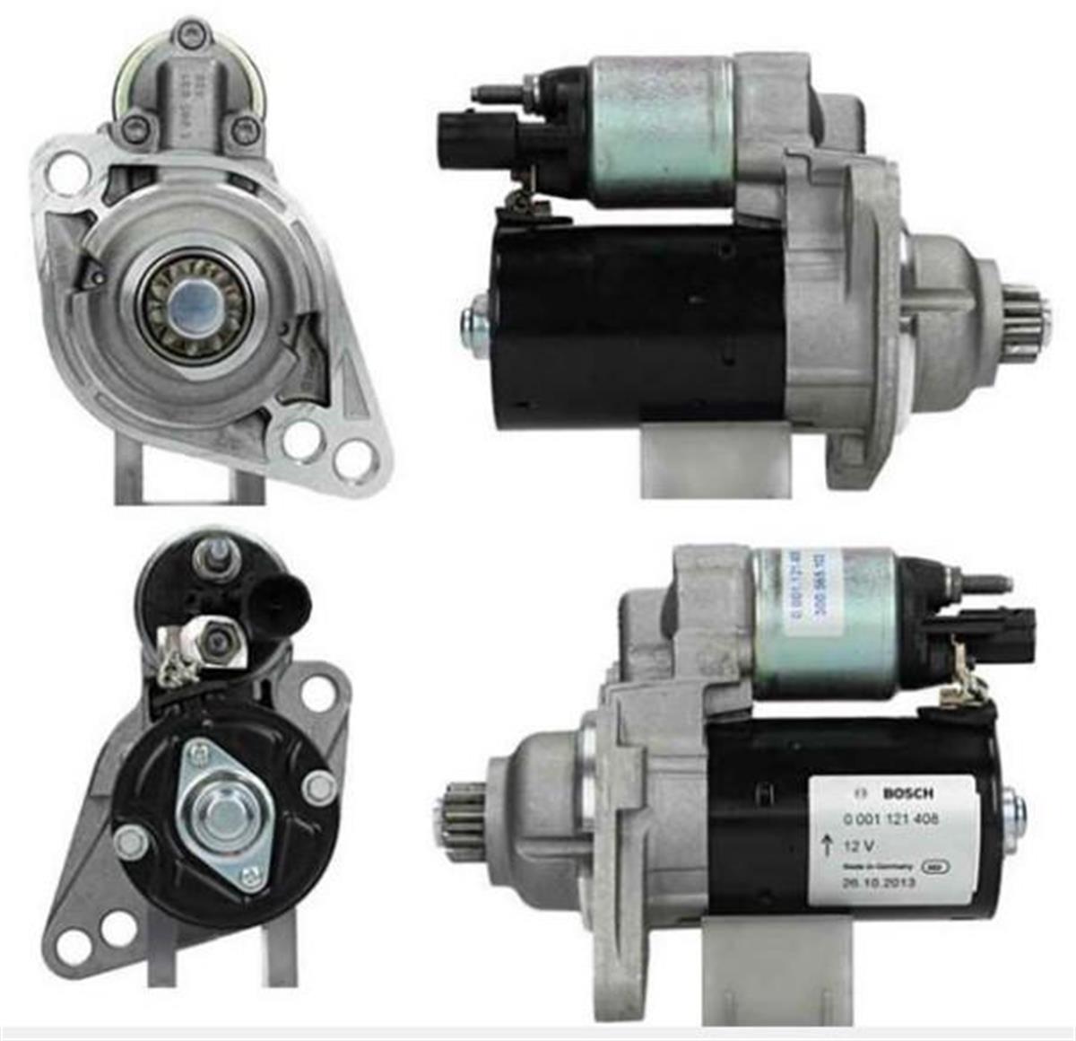 Marş Motoru 12V 10DİŞ Audi A1 A3 Seat Altea Ibiza Octavia Vw Golf Passat Transporter | ORJ BOSCH0001121408