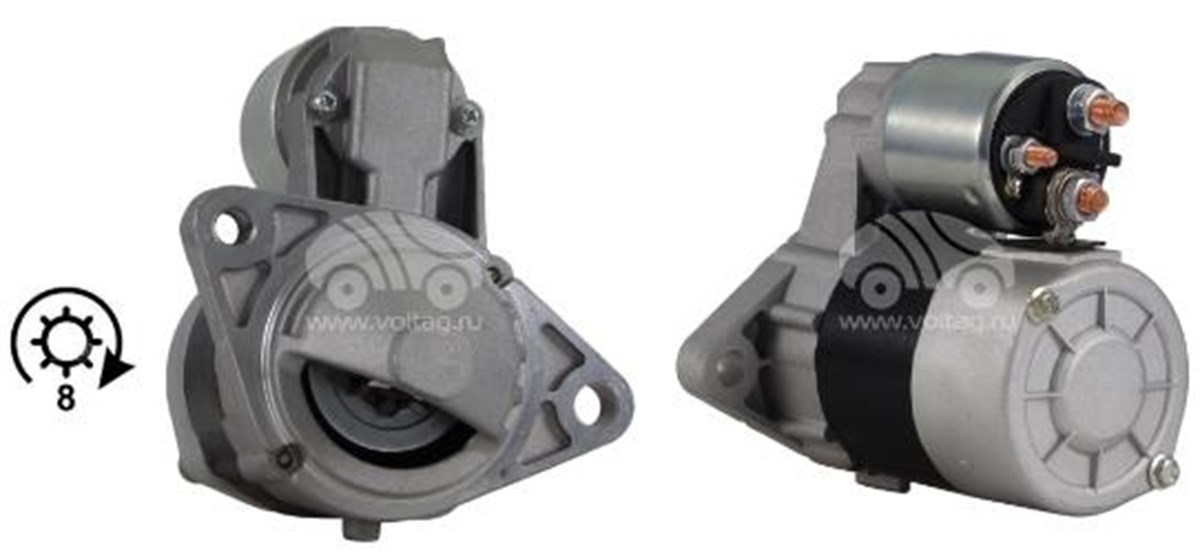 Marş Motoru 12V 8DİŞ Nissan Almera Primera D7E41 233009F661 STR3206 STR31206 31206N STR31206N | AES STR3206