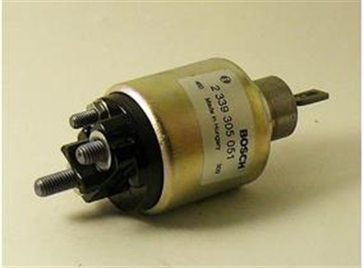 Marş Otomatiği 12v Üniversal İnce Gövde M6 Sağ (26 Mm) 233930504 (kısa Piston) (\) (start-stop) | Bosch 2339305051