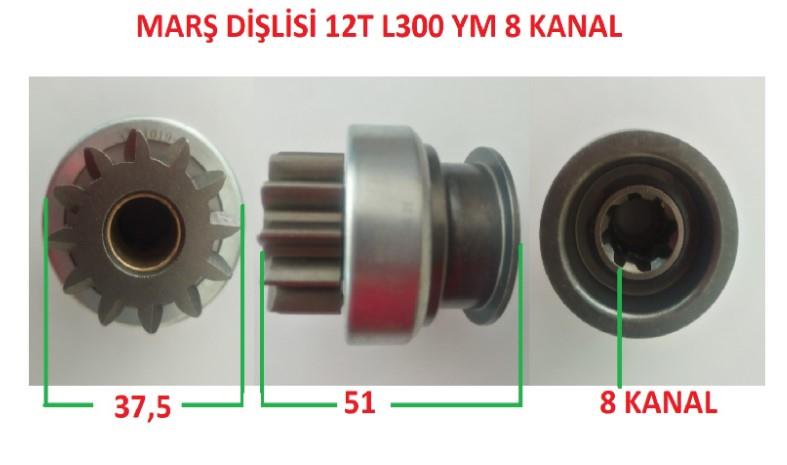 MARTEK151172-Marş Dişlisi