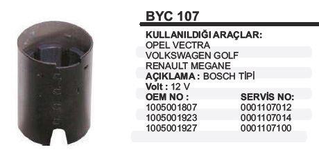 Marş Yastığı 12V Opel Vw Megan Mercedes 74x98 BYC107 Ford Escort Toyota Corolla | MARTEK BYC107
