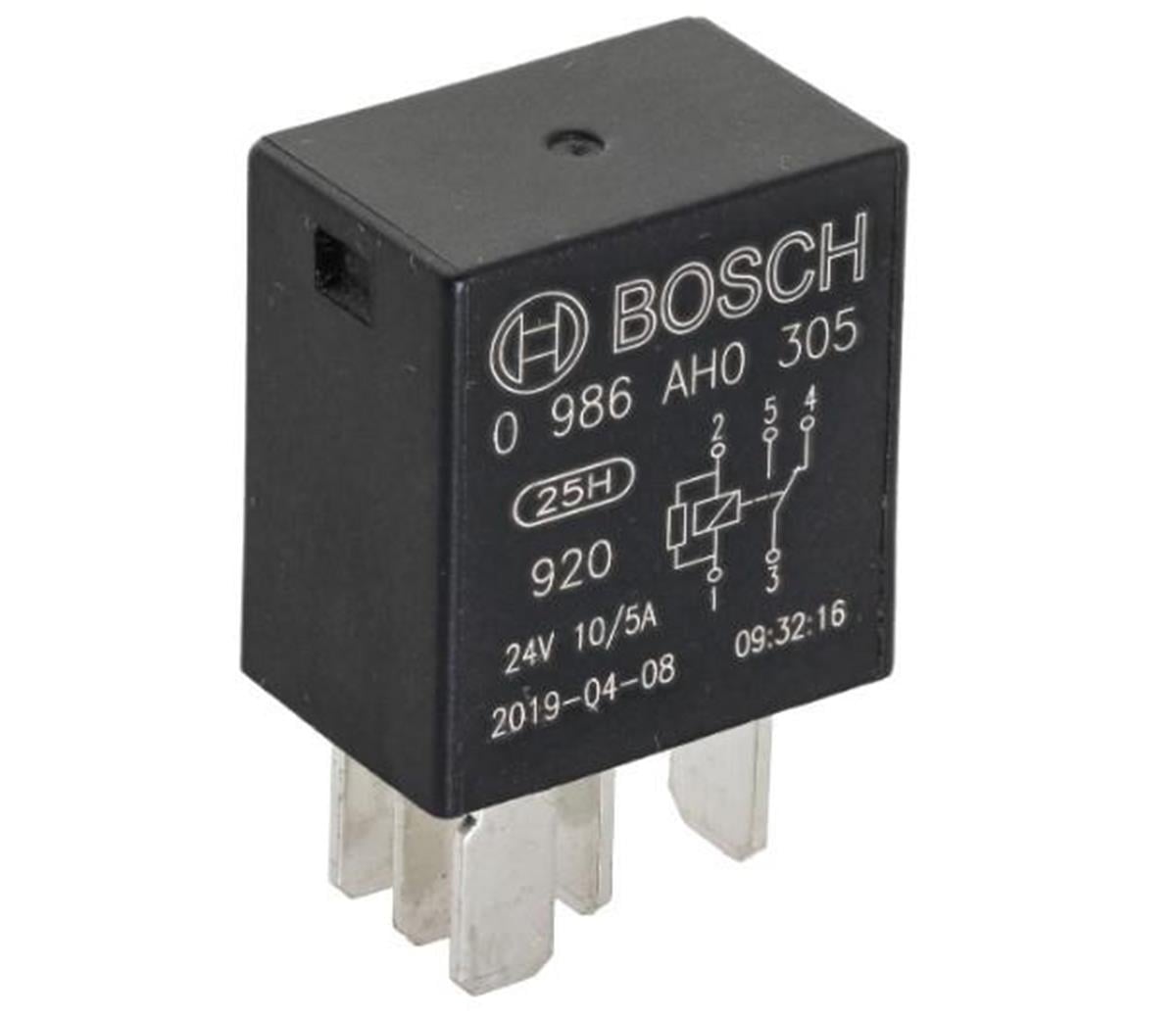 Röle Mikro Röle 24v 5fişli | Bosch 0986ah0305