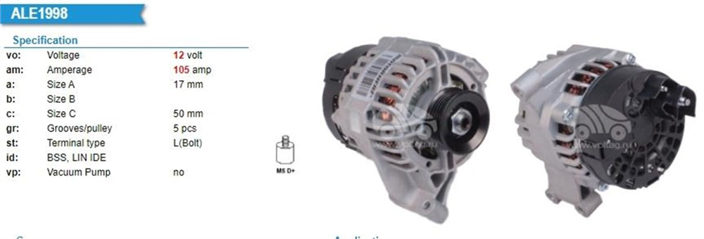 OPAR52003533-Alternatör Dinamo