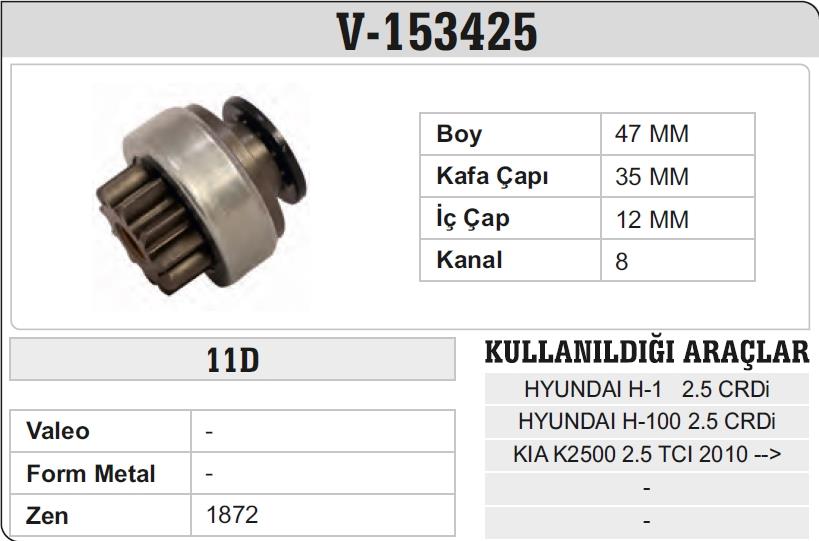 PARS153425-Marş Dişlisi