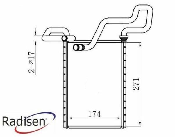 RADİSEN78112-Kalorifer Radyatörü