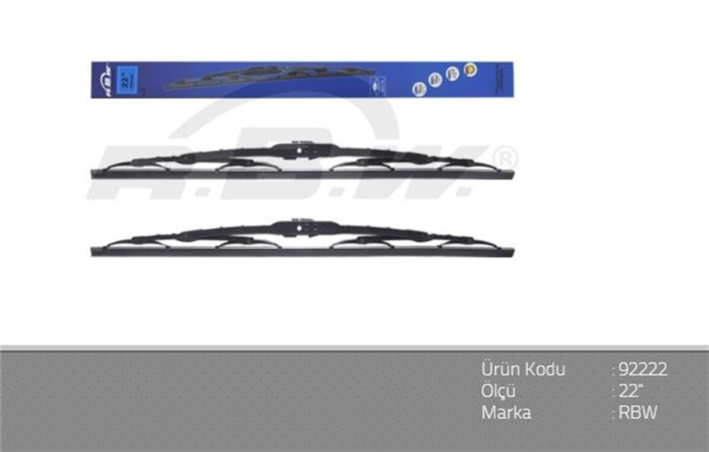 RBW92222-Universal Muz Silecekler
